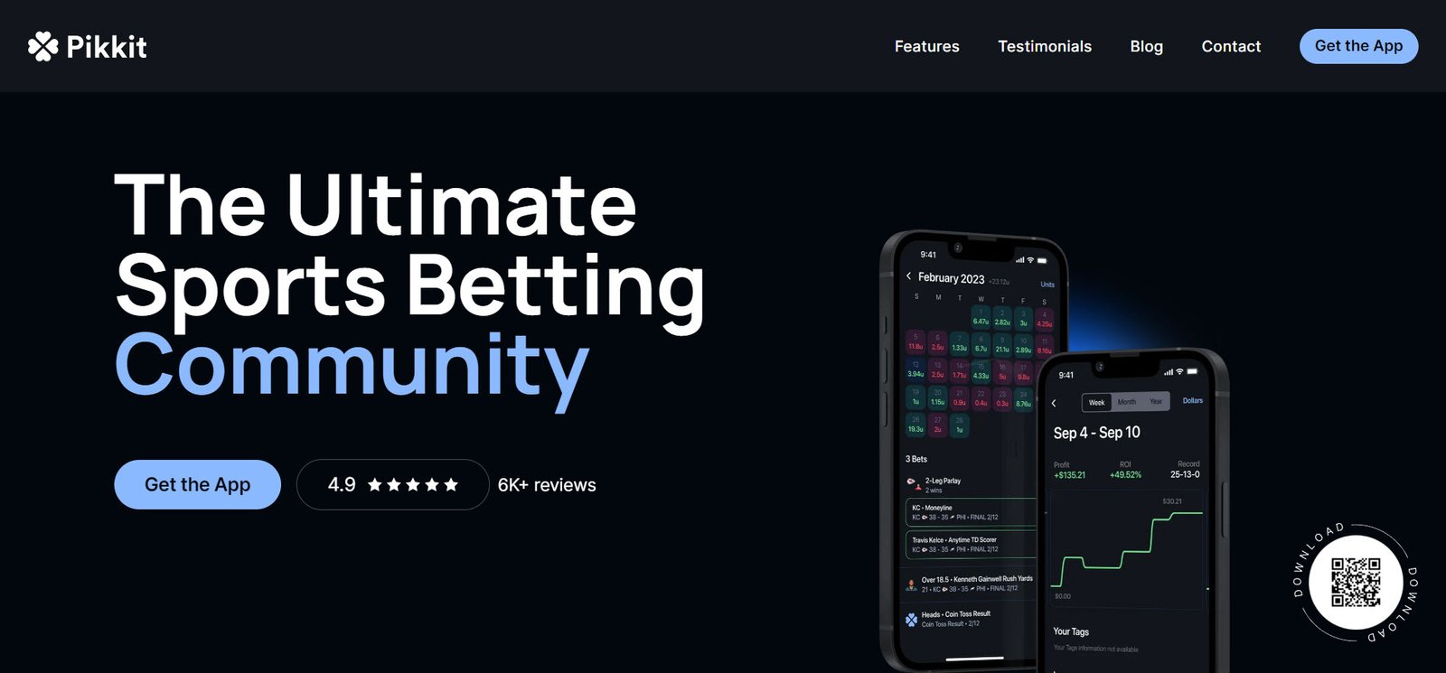 Pikkit Bet Tracker App